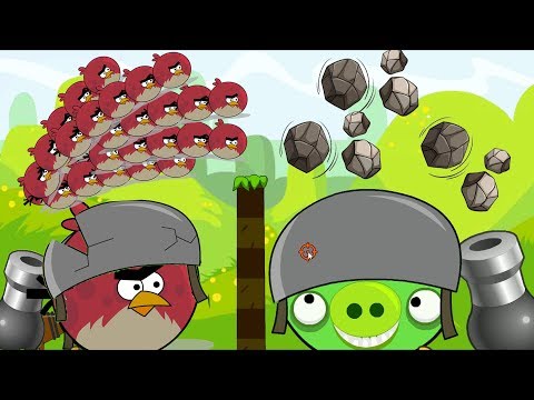Angry Birds Collection Hacked 2 - HUGE TERENCE FORCE STONE TO BOSS PIG!!