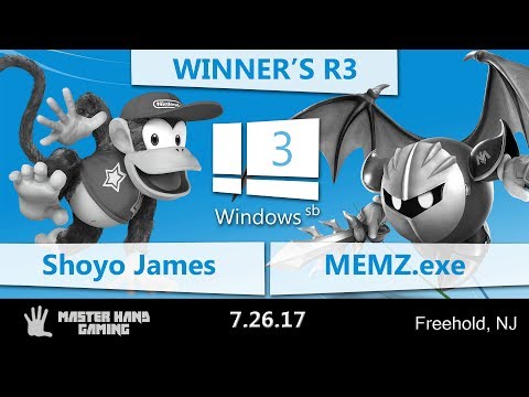 Windows SB 3 - Shoyo James (Diddy Kong) vs. MEMZ.exe (Meta Knight) - Winner's R2