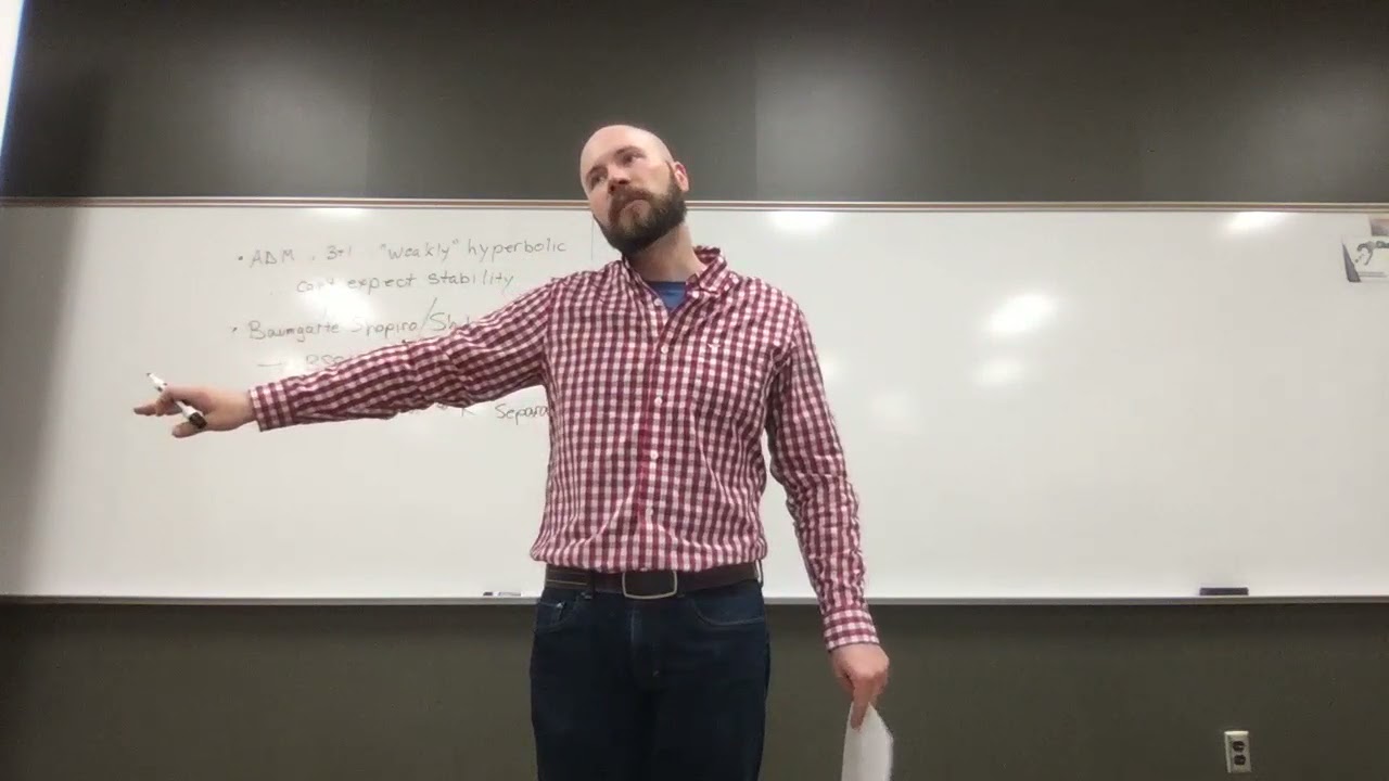 Lecture 23 - MSU Numerical Relativity