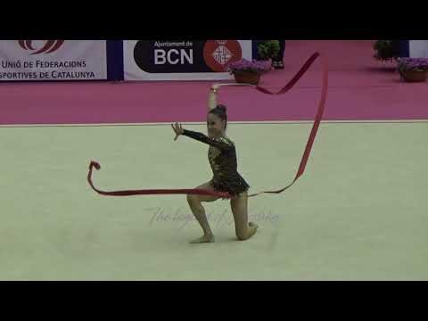 Neviana VLADINOVA (BUL) ribbon - 2017 Trofeu de Barcelona