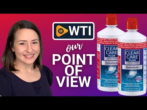 Clear care plus Contact solution - WTI product video review