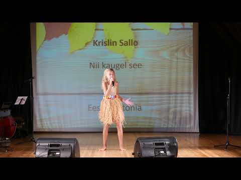 Nii kaugel see - Krislin Sallo - Kuldleheke 2018