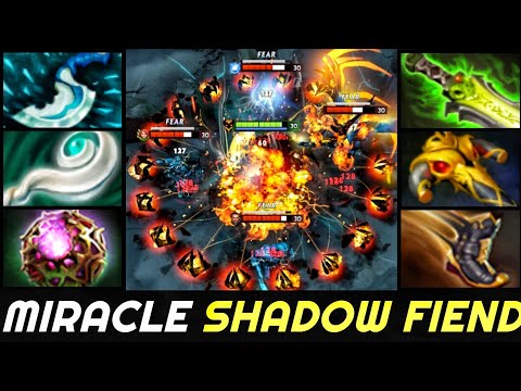 MIRACLE Shadow Fiend Boss Mode shows No Mercy Dota 2