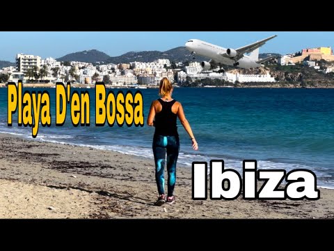 La Playa MAs Famosa De Ibiza | Playa d’en Bossa |   Beach and street walk tour | Hi Ibiza 2026