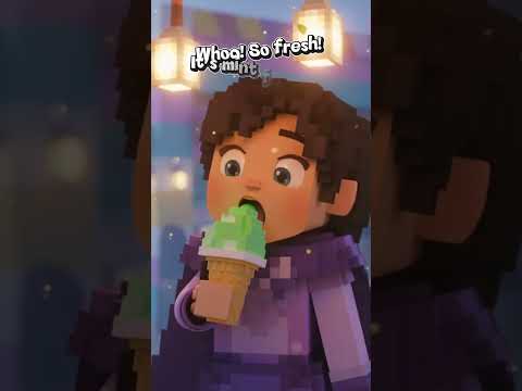 Rayya Guesses Ice Cream Flavors by Their Colors! 🍦🎨 #shorts #minecraft