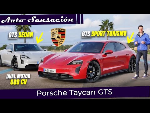 Prueba Porsche Taycan 2022 GTS y Taycan Sport Turismo 2022 gts . Probamos el Taycan más puro.