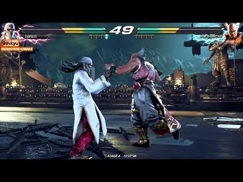 Leroy Smith Vs Heihachi Mishima  - Ultra Hard 4K UHD Graphics Tekken 7