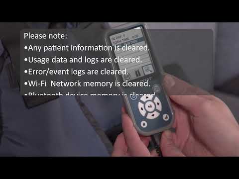 Clearing the usage menu video modal
