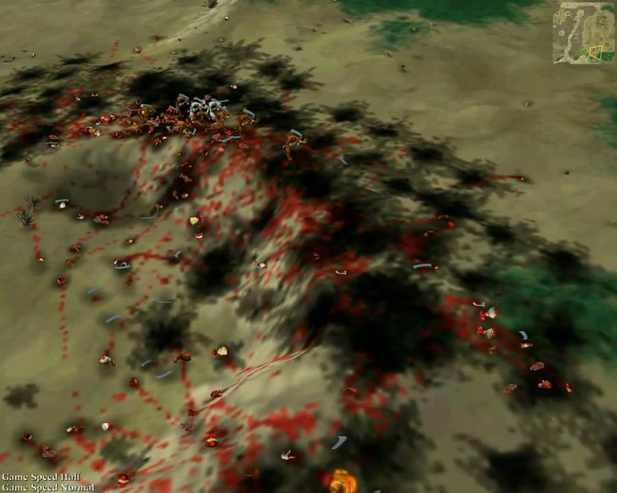 Bungie's Myth video game: Explosions and other cool effects