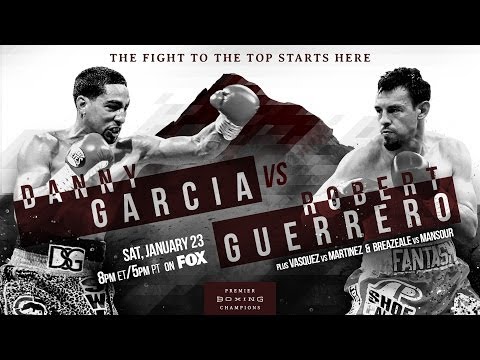 Danny Garcia vs. Robert Guerrero Weigh-In LIVE: Jan 22, 2015