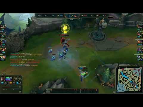 K'sante vs Olaf | (200 iq K'sante play & funny Olaf)