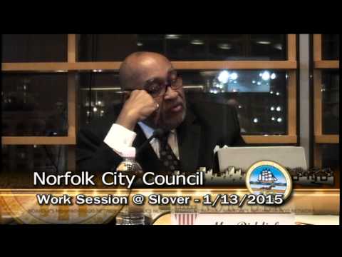 Work 01/13/15 Session pt. 2 - Norfolk City Council