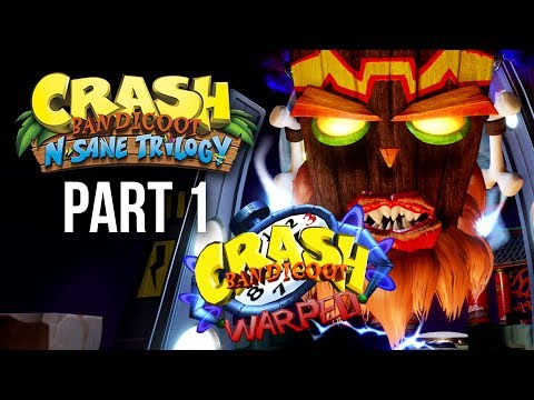 CRASH BANDICOOT 3 WARPED PS4 - Crash Bandicoot N.Sane Trilogy Walkthrough Part 1
