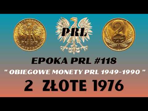 Epoch ERA OF THE PRL #118. Circulation coins of the PRL 1949-1990. 2 Zloty 1976.