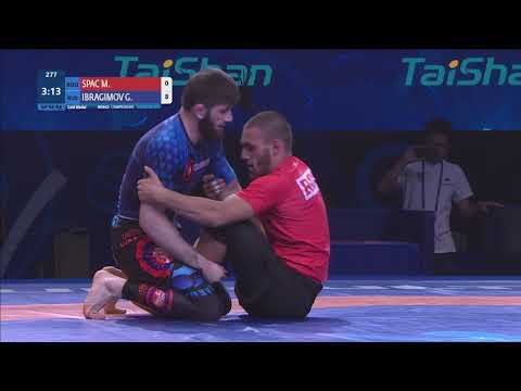 GOLD Men's GP No-Gi - 66 kg: M. SPAC (ROU) v. G. IBRAGIMOV (RUS)