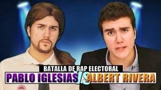 Pablo Iglesias vs Albert Rivera. #BatallaDeRapElectoral | Keyblade