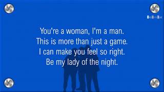 Bad Boys Blue  You&#39;re A Woman ( Lyrics )