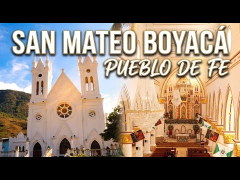 Renovación del Templo de San Mateo, Boyacá: Un Pueblo de fe en 4K