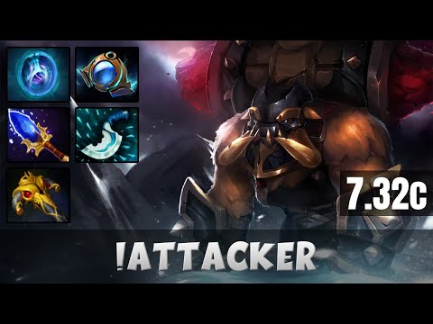 ATTACKER Earthshaker MID LANE | Dota 2 Pro Gameplay