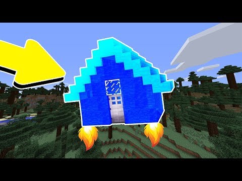 BU SU'dan EV UÇABİLİRMİ? - Minecraft