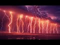 Heavy Thunderstorm Sounds Relaxing Rain Loud Thunder Lightning Ambience For Sleeping Relax