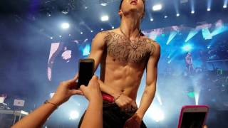 B.A.P. Bang X2 Atlanta LOE fancam  (shirtless edition)