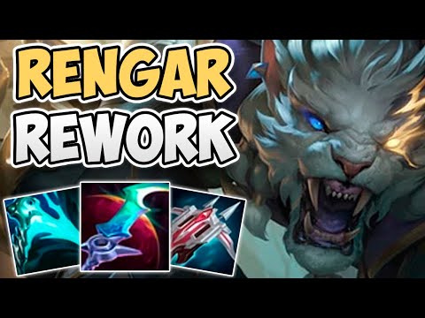 CHALLENGER RENGAR PLAYS NEW REWORK! | CHALLENGER RENGAR JUNGLE GAMEPLAY | Patch 12.6 S12