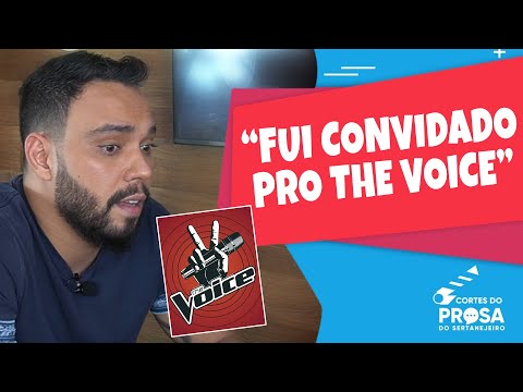 "RECEBI UM E-MAIL PARA IR AO THE VOICE AMERICANO" | Filipe Labre | Cortes do Prosa do Sertanejeiro