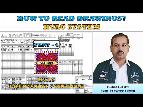 How to read HVAC drawings Part 1 Standard Details Legend in Urdu Hindi