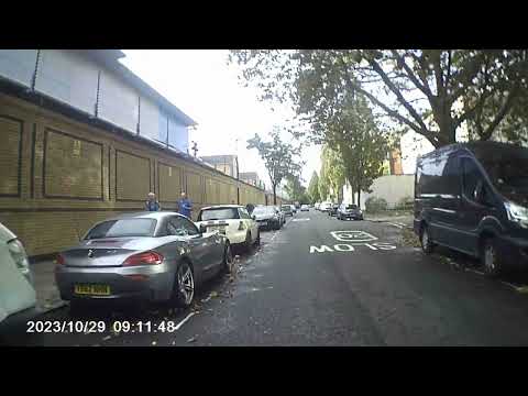 Cycle Route 1154 231029 Baker St Station - Edgware Rd