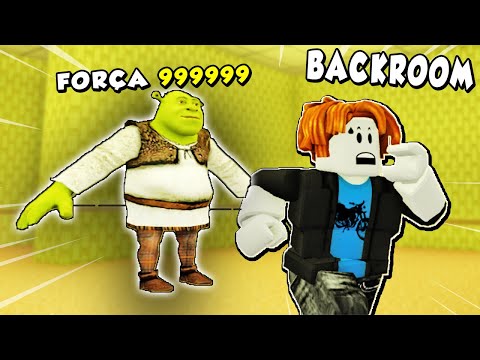 ESCAPE DO SHREK POSSUÍDO NA BACKROOM KKKK | SHREK IN THE BACKROOMS (ROBLOX)