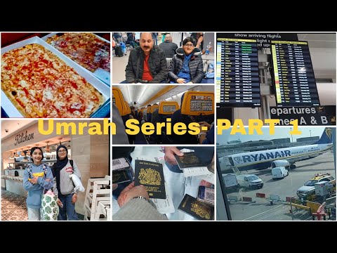 Umrah journey starts from here ~ UK to Italy vlog| UMRAH SERIES PART 1|