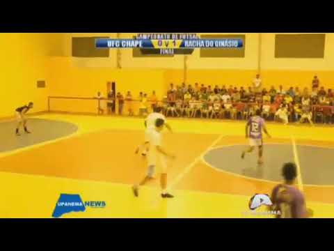 Gol na final do campeonato de futsal de Upanema Rn 2017