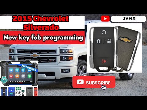 How to program key fob on a 2014-2018 Chevrolet Silverado/GMC Sierra using Autel IM608.