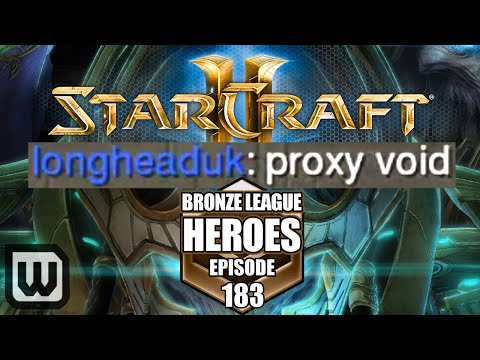 BRONZE LEAGUE HEROES 183: VOID RAYS & Big Strong Laser Beams