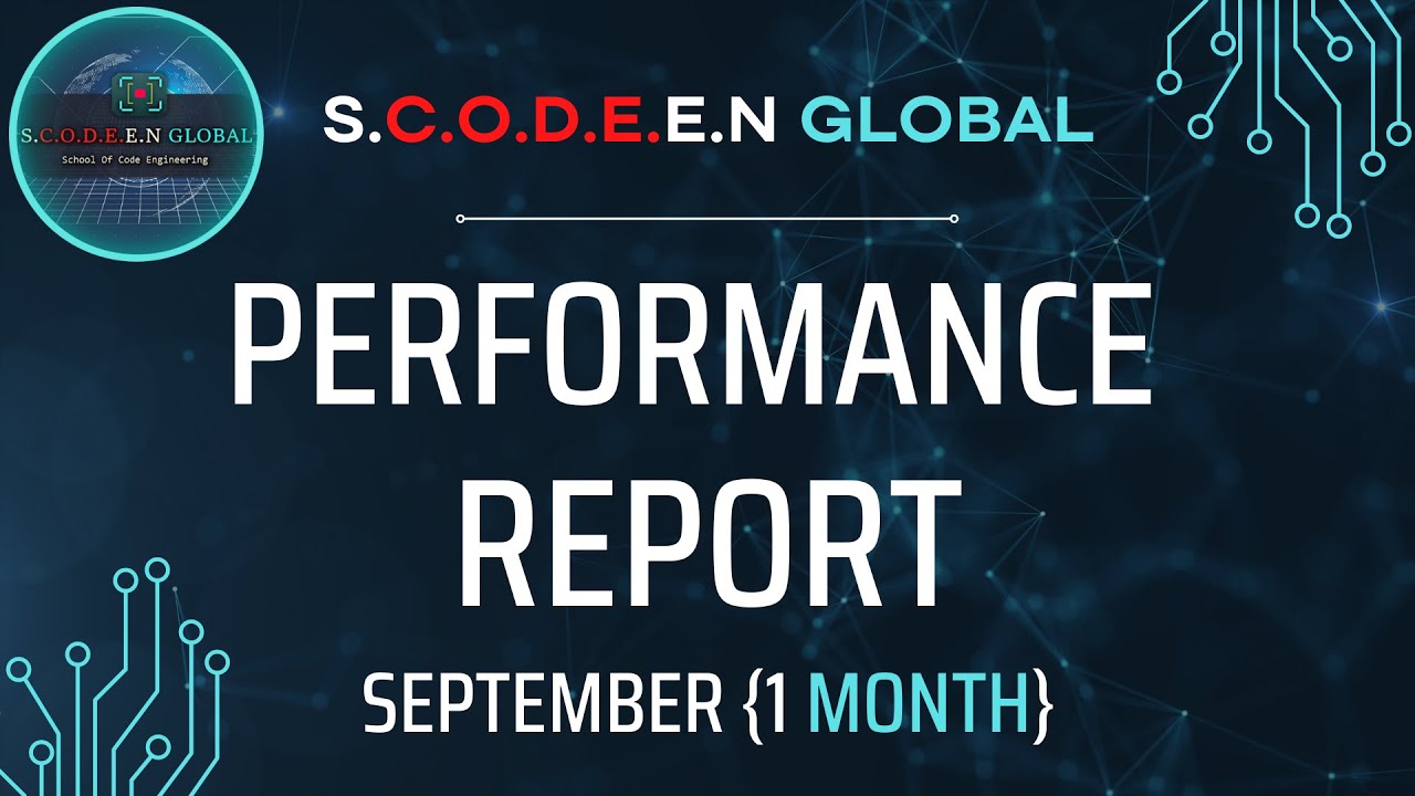 PERFORMANCE REPORT || SEPTEMBER ( 2022 ) || SCODEEN GLOBAL