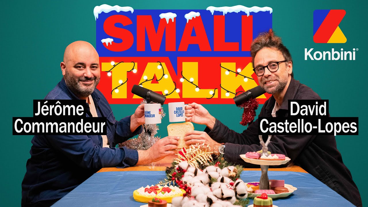 Quoi ? Jérôme Commandeur n’a jamais vu le père Noël ?! 😮 | Small Talk