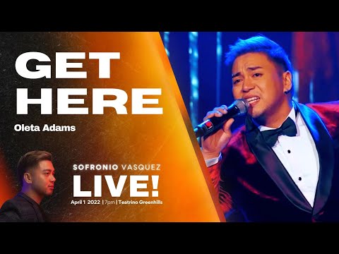 Get Here | Oleta Adams | Sofronio Vasquez Live In Concert