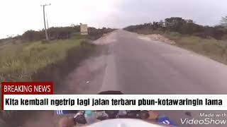 preview picture of video 'Jalan terbaru kotawaringin lama 2019 mengawali tahun'