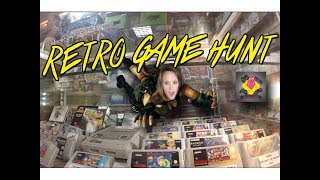 Retro Game Hunting | NEW RETRO GAMES STORE & Charity Shop Game Hunt | TheGebs24