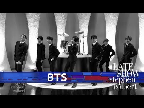 BTS Channels The Beatles, With Stephen Colbert As Ed Sullivan