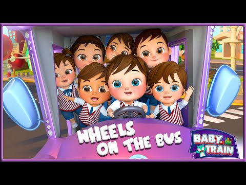 [ 11MIN LOOP ] Wheels on the Bus | - Baby songs - Nursery Rhymes & Kids Songs