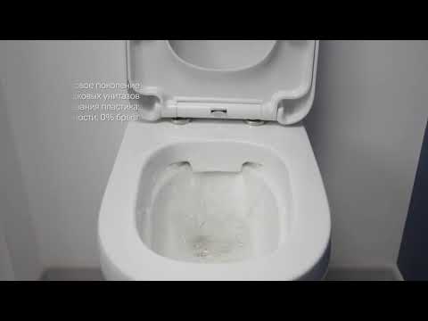 Обзор подвесного безободкового унитаза AM.PM Sensation FlashClean C301700WH