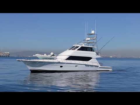 2000 Hatteras 70 Convertible Video