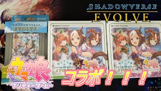 【シャドエボ】ウマ娘コラボパックが来た！！！箔押しサインが欲しすぎる！！！【ウマ娘コラボパック】