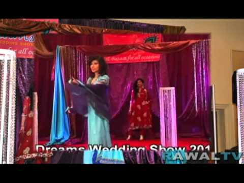 The Mexican Model Lucina Monroy in Dreams Wedding Show