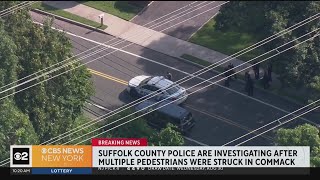 Multiple pedestrians struck in Suffolk County