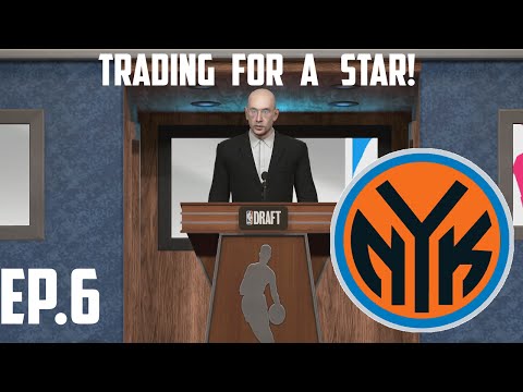 NBA 2K15 My GM Mode Ep.6 - New York Knicks - THE DRAFT! | Trading For A Star + Surprise!