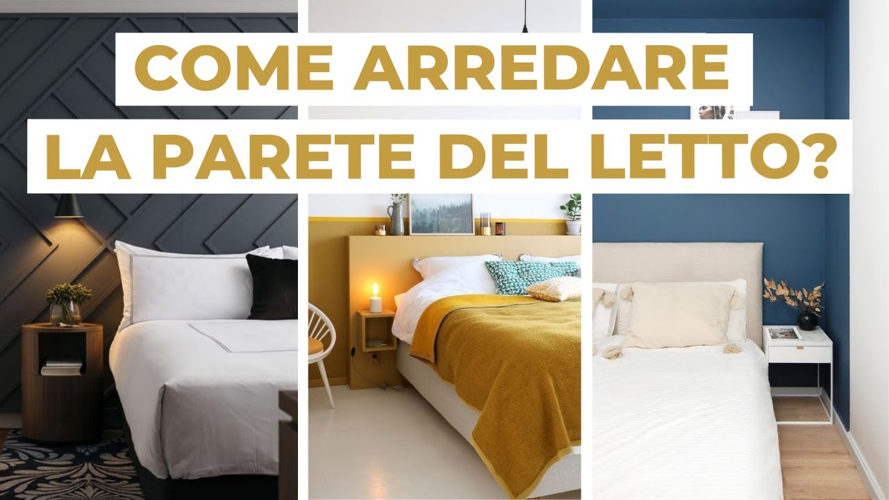 PARETE DEL LETTO: 10 soluzioni per arredarla | Consigli dell’architetto