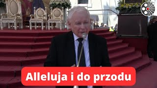 Jarosław Kaczyński na Jasnej Górze: Alleluja i do przodu